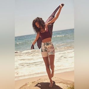 Free People Shes All That Biker Shorts NWT Size M